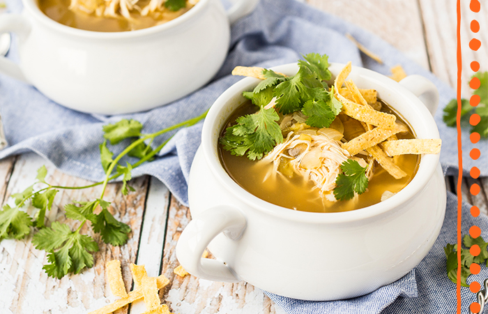 Slow-Cooker Green Enchilada Soup