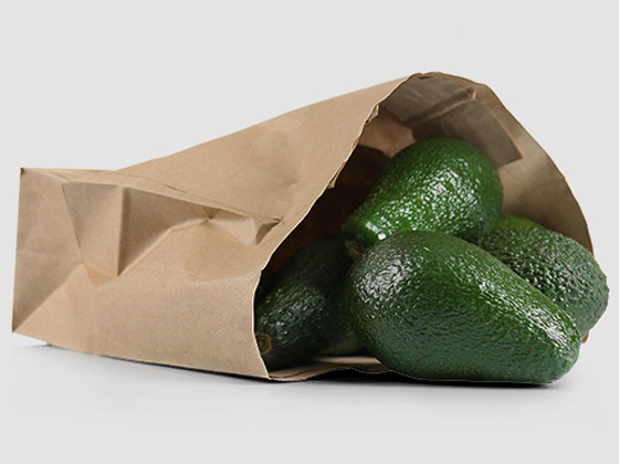 avocados in bag