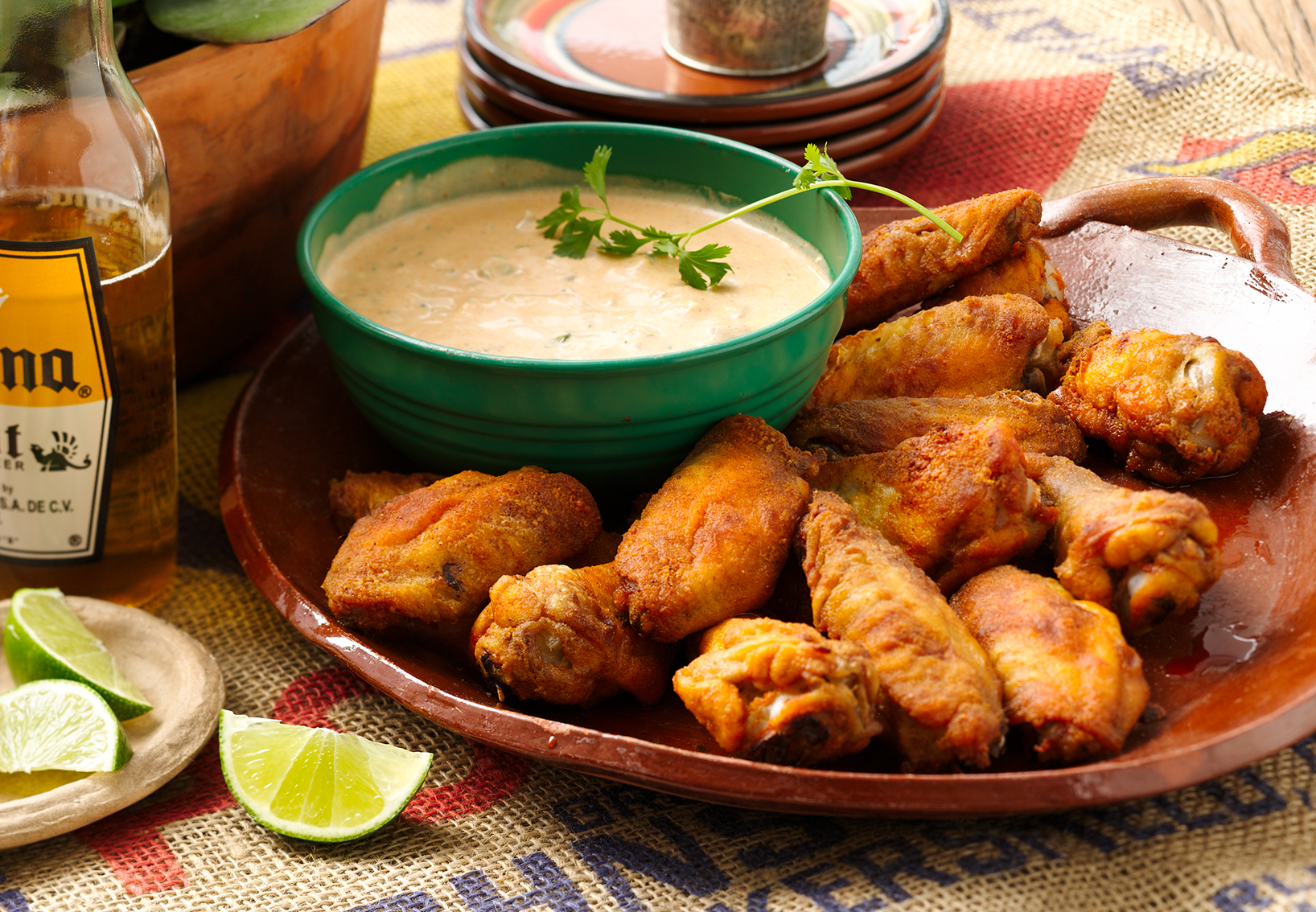 Mexican Baked Chicken Wings