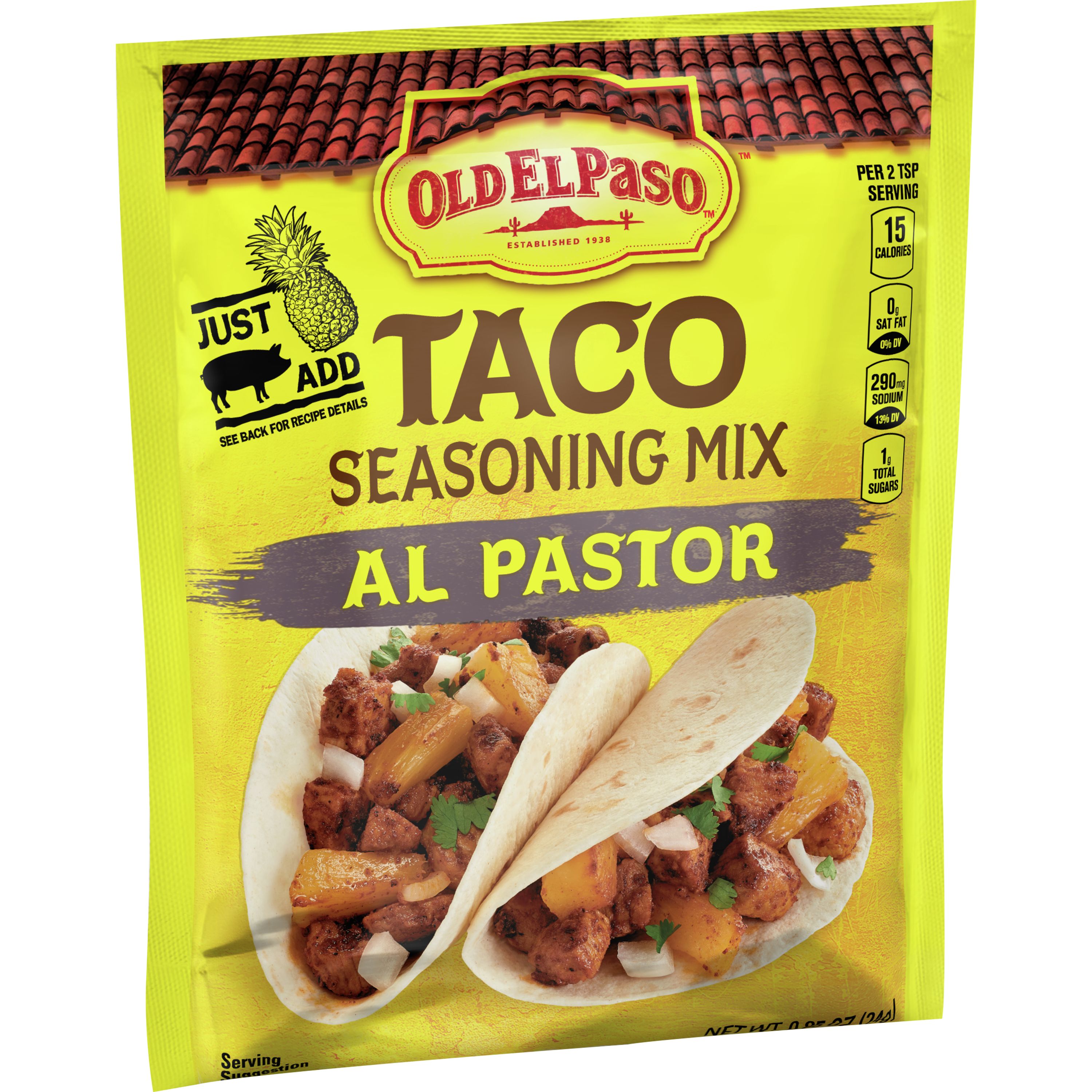 Al Pastor Taco Seasoning Mexican Seasoning Old El Paso