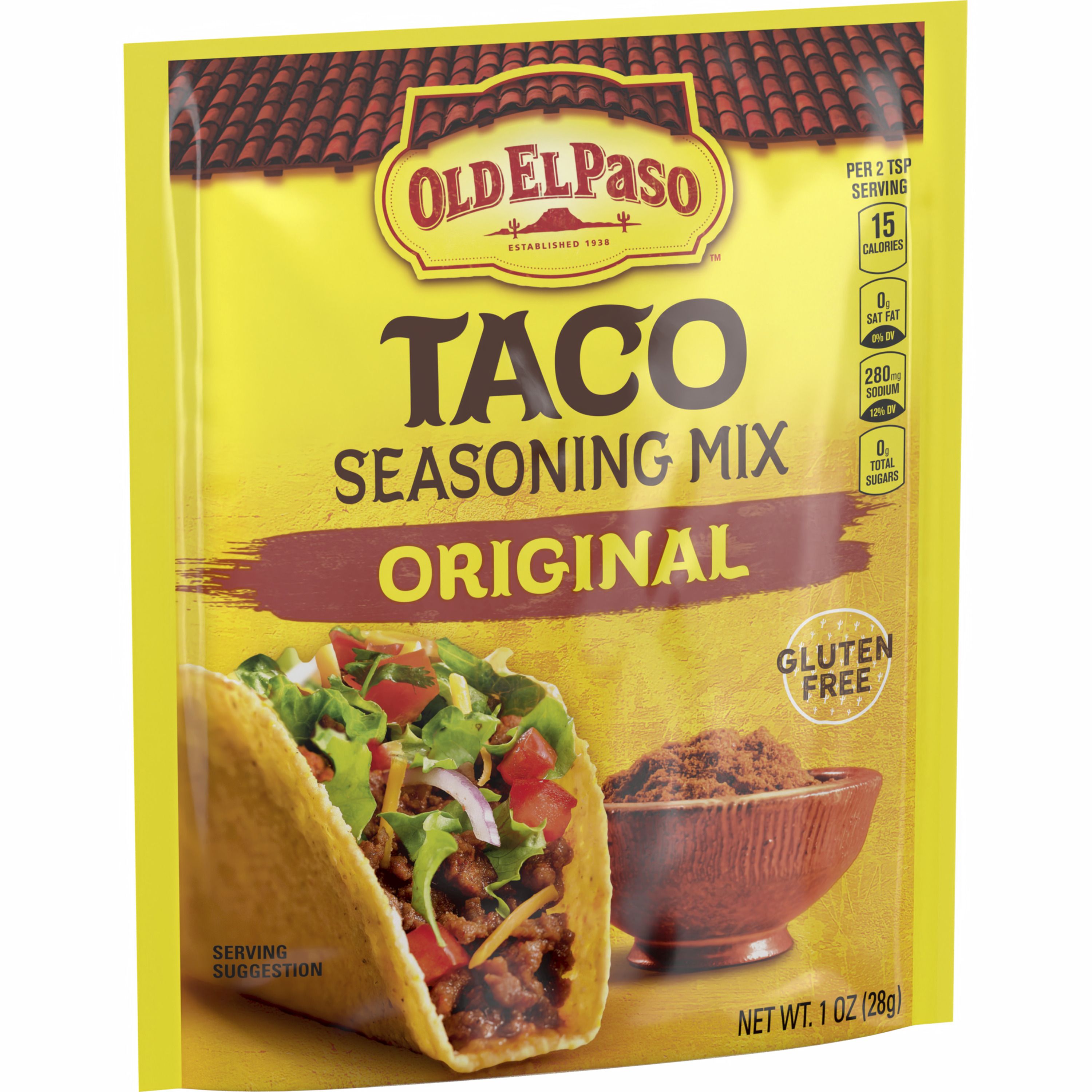 Original Taco Seasoning Mix - Mexican Dishes - Old El Paso