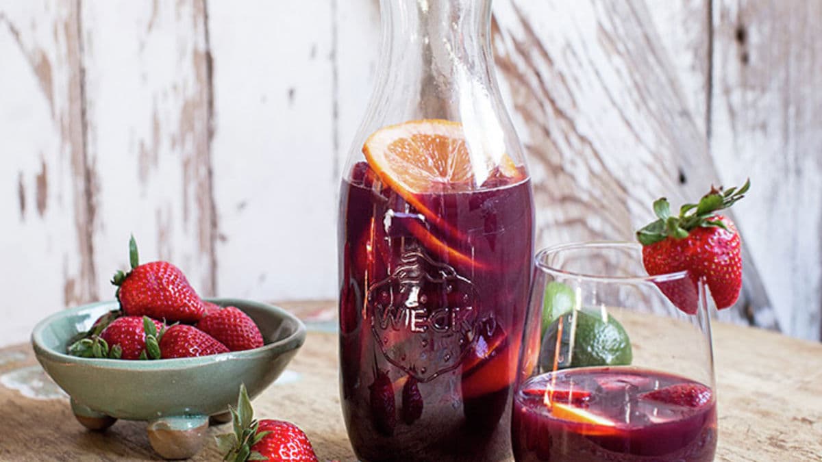 Mexican-Style Strawberry Orange Sangria