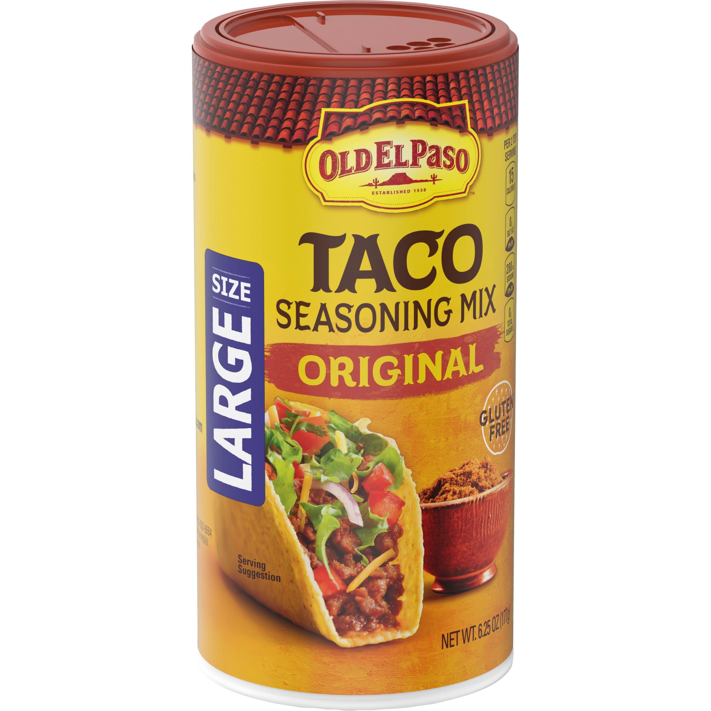 Old El Paso Taco Seasoning Original Large Size